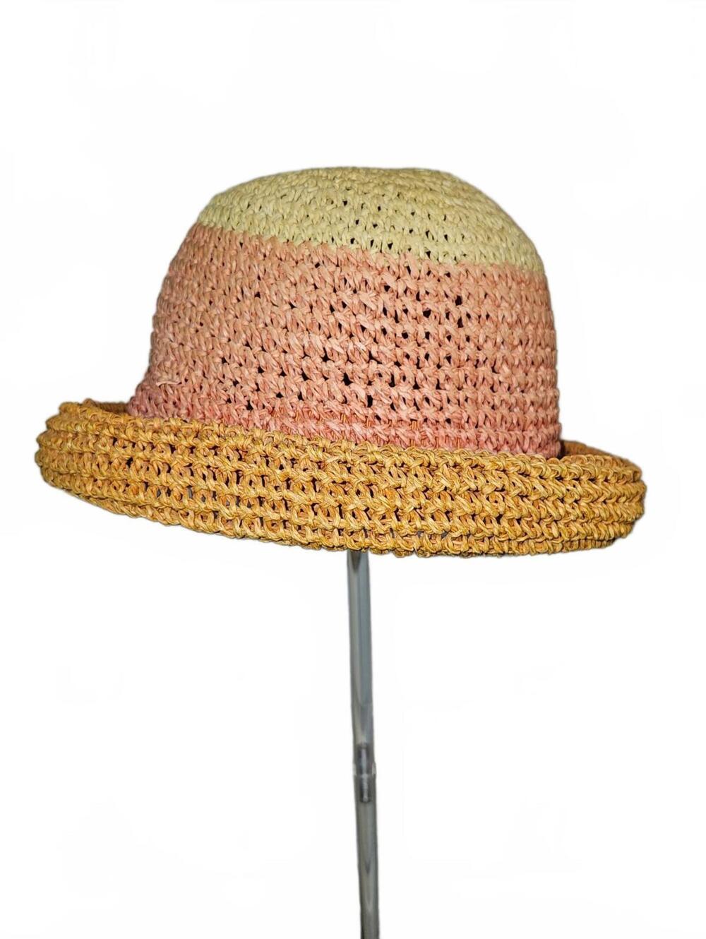 Ombre Crochet Cloche Hat